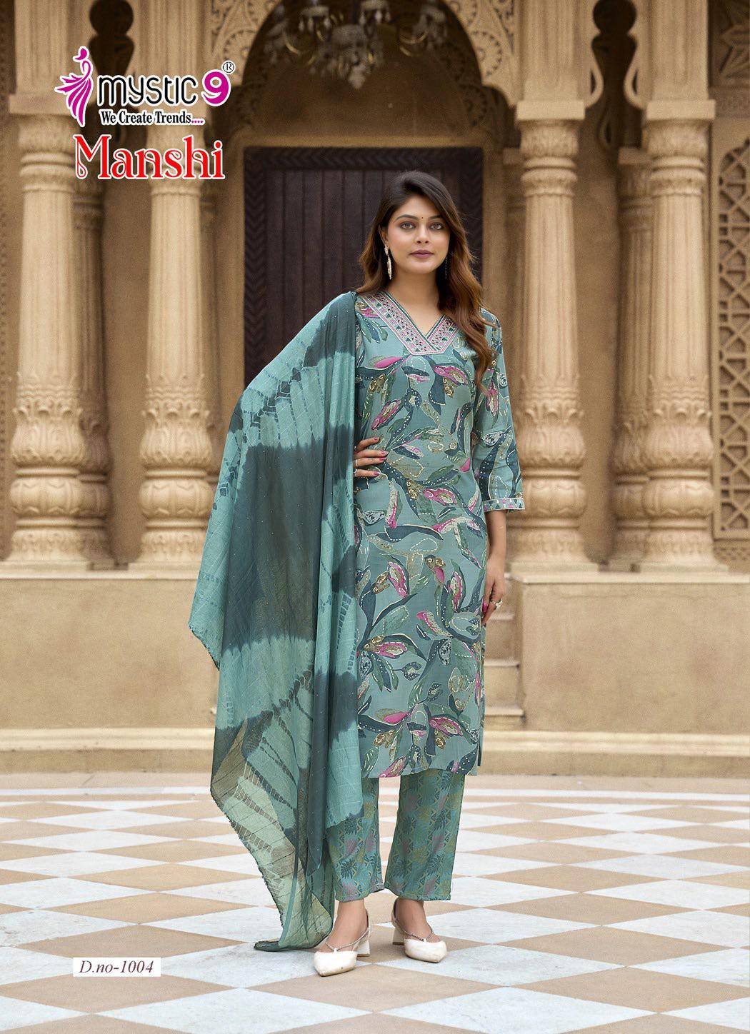 Mystic9 manshi vol 1 kurti ladies fashion wholesale
